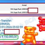 VVIPBOS JACKPOT PRAGMATIC SUGAR RUSH 1000 Rp.9.150.000,- LUNAS