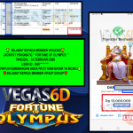 VEGAS6D JACKPOT PRAGMATIC FORTUNE OF OLYMPUS Rp.13.000.000,- LUNAS