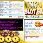 VEGAS6D JACKPOT PRAGMATIC GATES OF OLYMPUS 1000 Rp.22.500.000,- LUNAS