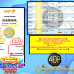 VIP4DP JACKPOT PRAGMATIC STARLIGHT PRINCESS 1000 Rp.12.000.000,- LUNAS