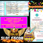 VIRAL4DP JACKPOT PRAGMATIC GATES OF OLYMPUS 1000 Rp.15.000.000,- LUNAS