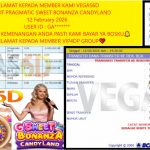 VEGAS6D JACKPOT PRAGMATIC SWEET BONANZA CANDYLAND Rp.42.750.000,- LUNAS