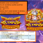 VICTORY4DP JACKPOT PRAGMATIC GATES OF OLYMPUS SUPER SCATTER Rp.11.100.000,- LUNAS