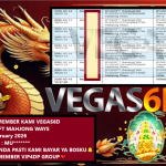 VEGAS6D JACKPOT PGSOFT MAHJONG WAYS Rp.30.000.000,- LUNAS